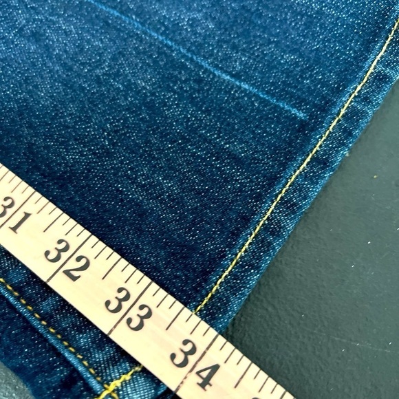 7 For All Mankind Kimmie Bootcut Jeans Size 28 Dark Wash Business Casual EUC - Picture 14 of 14